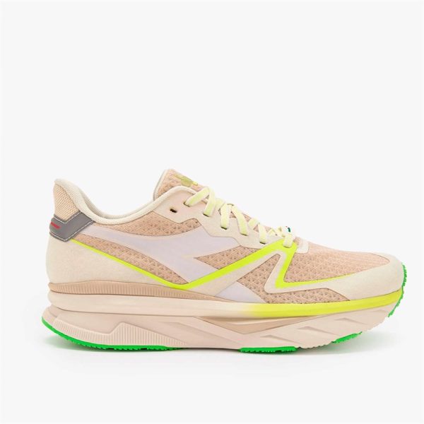 Diadora Atomo V7000 Løbesko - Beige/grøn