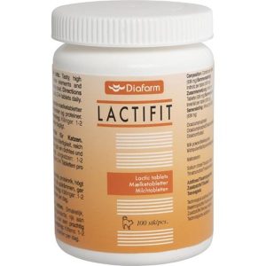 Diafarm LactiFit lactic yeast tablets for cats 100pcs