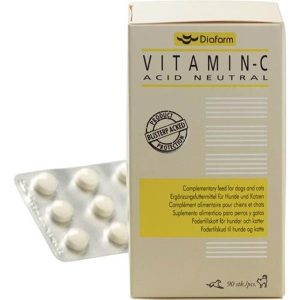 Diafarm Vitamin C tablets for dogs and cats 90pcs