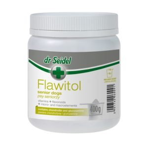 Dr Seidel Flawitol For Senior Dogs, Hund, Robust, Generelt Sundhed, Voksen, Vitamin A, Vitamin B1, Vitamin B12, Vitamin B2, Vitamin B6, Vitamin D3, V