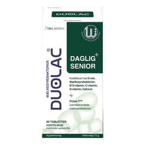 Duolac Daglig+ Senior - 50 tygggetabl.