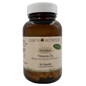 Earth Nutrition D-vitamin 50 mcg (60 kap)