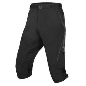 Endura Hummvee - 3/4 MTB cykelshorts - Liner med pude - Sort - Str. S