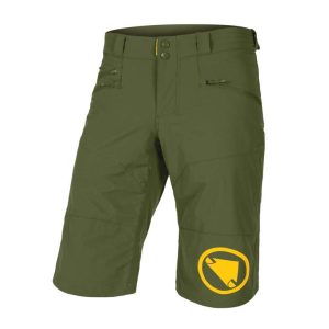 Endura SingleTrack Short II - Cykelshorts - Olive Green - Str. XL