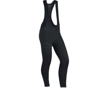 Endurance Gorsk Full Windblock XQL - Cykeltights lange m. seler - Herre - Black - Str. S