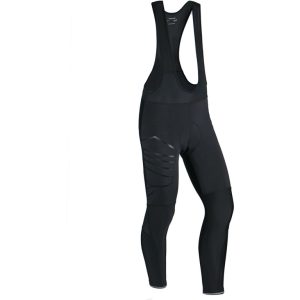 Endurance Gorsk Semi Windblock XQL - Cykeltights lange m. seler - Herre - Black - Str. M