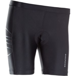 Endurance Gorsk XQL - Cykeltights korte m. seler - Junior - Black - Str. 10