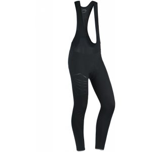 Endurance Jayne Full Windblock XQL - Cykeltights lange m. seler - Dame - Black - Str. 36/