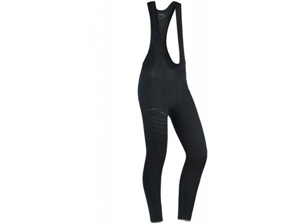 Endurance Jayne Full Windblock XQL - Cykeltights lange m. seler - Dame - Black - Str. 36/