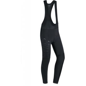 Endurance Jayne Semi Windblock XQL - Cykeltights lange m. seler - Dame - Black - Str. 36/