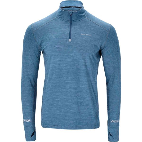 Endurance Tune Melange Midlayer Herre