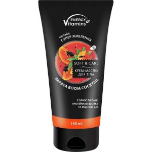 Energy Of Vitamins Energy Of Vitamins Creme-Maso Do Ciaa Papaya Boom Cocktail 150Ml