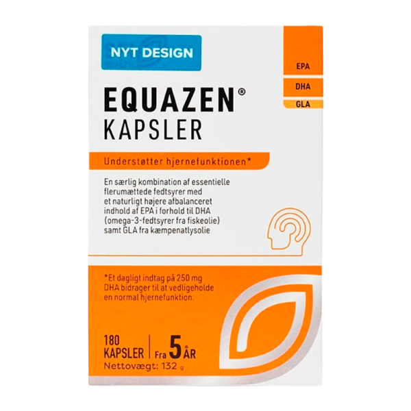 Equazen Fiskeolie Kapsler (180 kap)