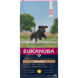 Eukanuba Developing Junior Large Breed Chicken 12KG