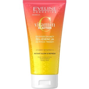 Eveline Vitamin C 3X Action Cleansing Gel-Esence Til Ansigtsvask 150 Ml