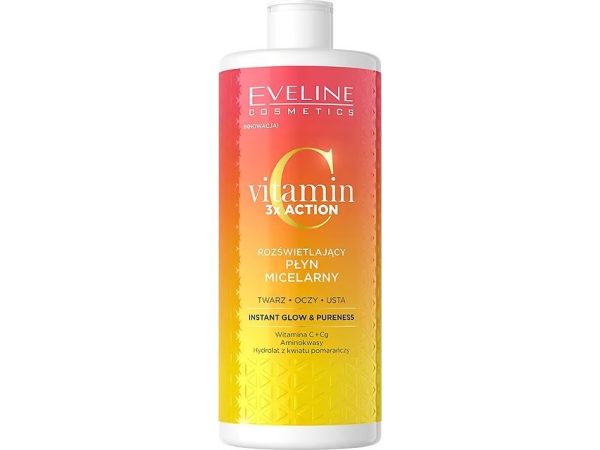 Eveline Vitamin C 3X Action Illuminating Micellar Lotion 500 Ml