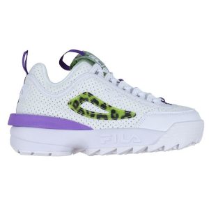 Fila Sneakers - Disruptur T - White-Electric Purple