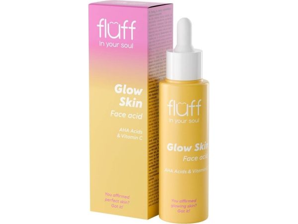 Fluff_In Your Soul Glow Skin Face Scrub C-Vitamin, Aha-Syre 40 Ml