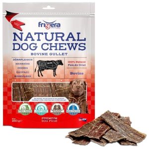 Frigera - Natural Dog Chews Bovine gullet 250 g - (402285851796)