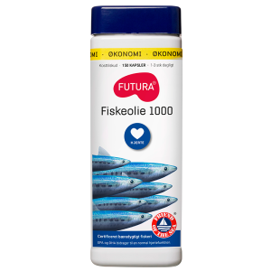 Futura Fiskeolie 1000mg (150 kap)