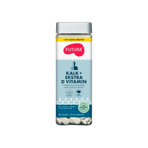 Futura Kalk + Ekstra D-Vitamin (300+30 tabl)