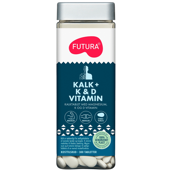 Futura Kalk + K + D + Magnesium (300 stk)