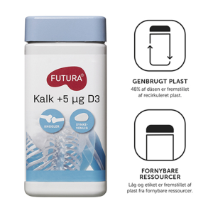 Futura Kalk+5Âµg D3 (225 tab)