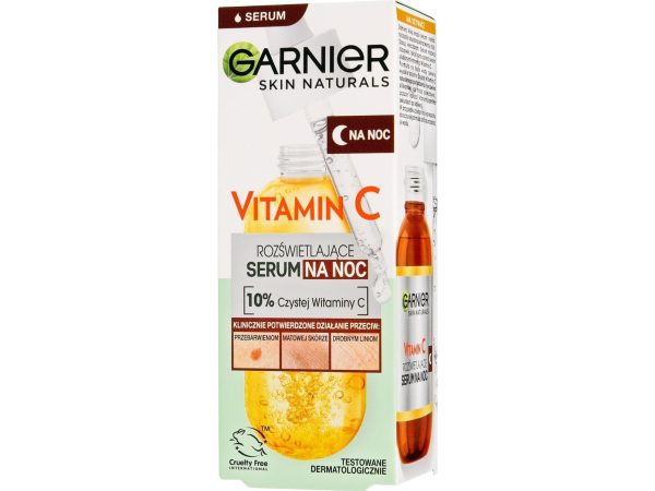 Garnier Garnier_Skin Naturals Vitamin C 10% Serum Do Twarzy Na Noc 30Ml