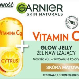 Garnier Garnier_Skin Naturals Vitamin C Glowjelly Fugtgivende Gelé Til Mat Hud 50Ml