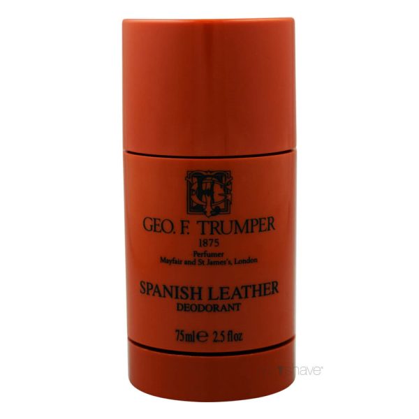 Geo F Trumper Deodorant Stick, Spanish Leather, 75 ml.