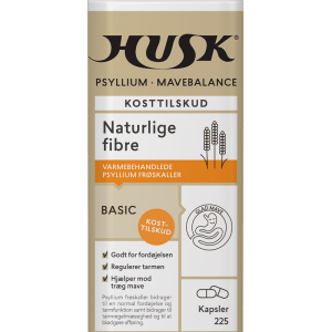 HUSKÂ® Psyllium Mavebalance (225 kap)