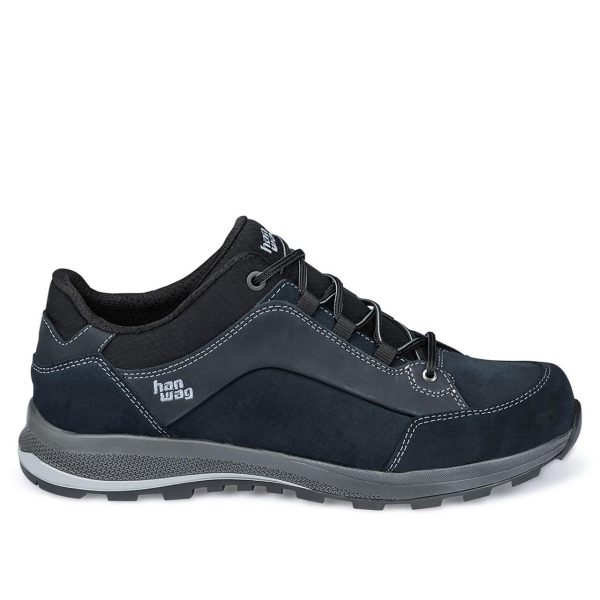 Hanwag Mens Banks Low Bunion LL (Blå (NAVY/BLACK) 42)