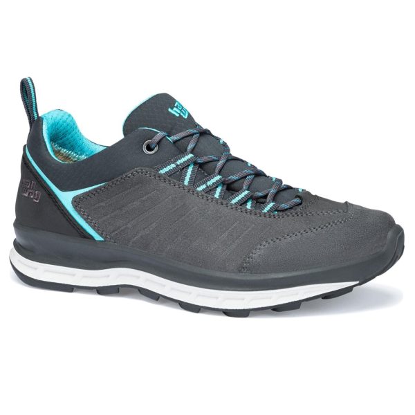 Hanwag Womens Blueridge Low Lady LL (Grå (ASPHALT/OCEAN) 37)