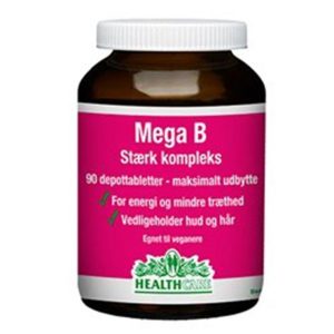 HealthCare Mega B stærk kompleks (90 tab)