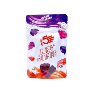 High5 Gummies med mixed bærsmag - kulhydrat, elektrolytter og B6 vitamin