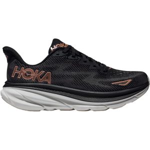 Hoka Womens Clifton 9 (Sort (BLACK/ROSE GOLD) 38 2/3)