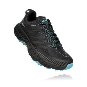 Hoka Womens Speedgoat 4 GTX (Grå (ANTHRACITE/DARK GULL GREY) 37 1/3)