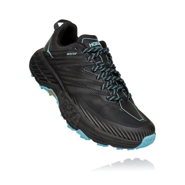 Hoka Womens Speedgoat 4 GTX (Grå (ANTHRACITE/DARK GULL GREY) 37,5)