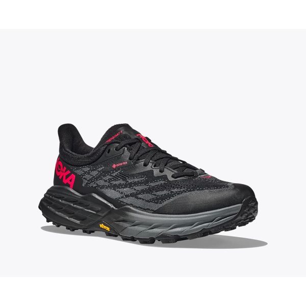 Hoka Womens Speedgoat 5 GTX (Sort (BLACK/BLACK) 37,5)