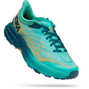 Hoka Womens Speedgoat 5 (Grøn (DEEP TEAL/WATER GARDEN) 37,5)