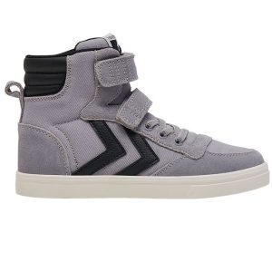 Hummel Sko - Slimmer Stadil High JR - Alloy