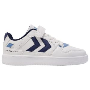 Hummel Sko - St. Power Play Jr - WHITE/BLUE