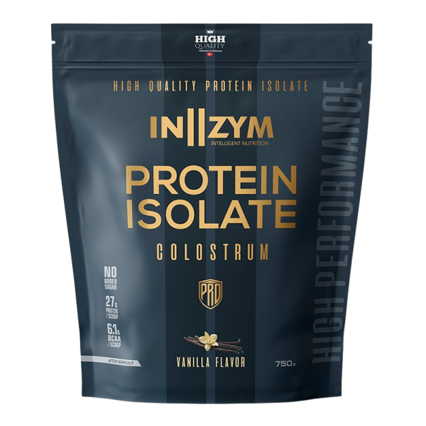 IN||ZYM Protein Isolate Colostrum - Vanilje (750 g)