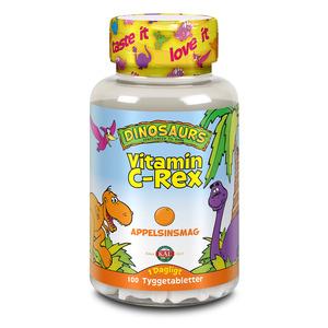 KAL DinoSaurs Vitamin C-Rex - 100 tyggetabl.