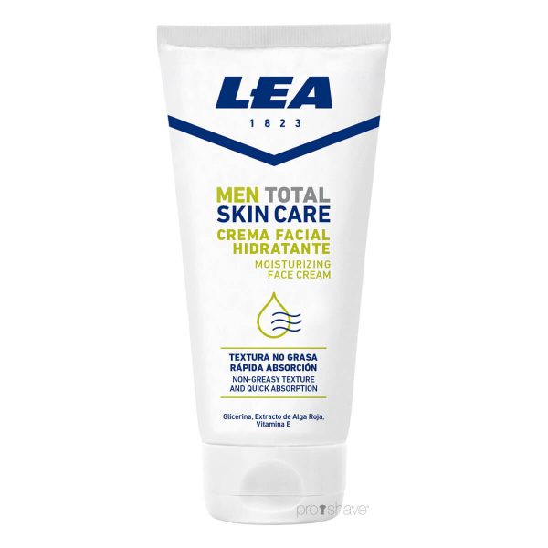 LEA Men Total Skin Care, Moisturizing Face Cream, 75 ml.