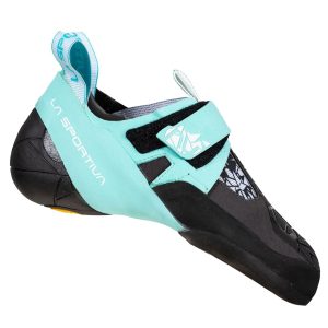 La Sportiva Womens Skwama Vegan (Grå (CARBON/TURQUOISE) 36,5)