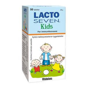 Lacto Seven Kids - 50 tyggetabl.