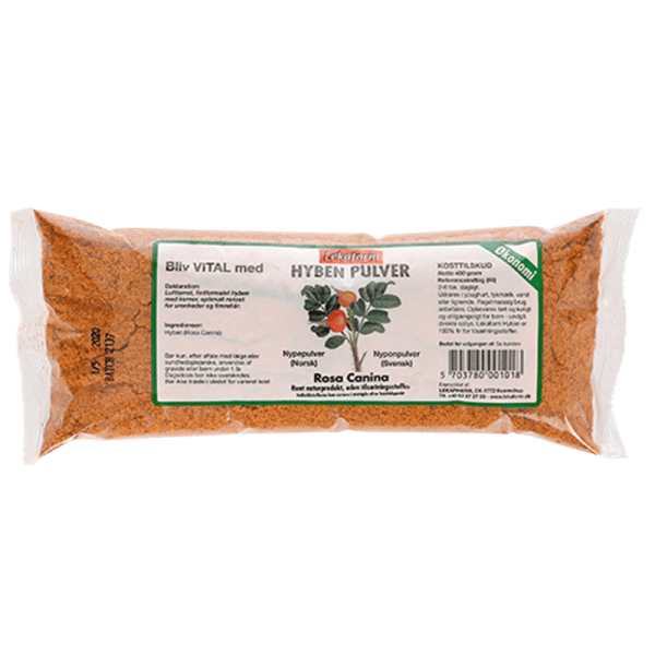 Lekaform Fintmalet Hybenpulver (400 gr)