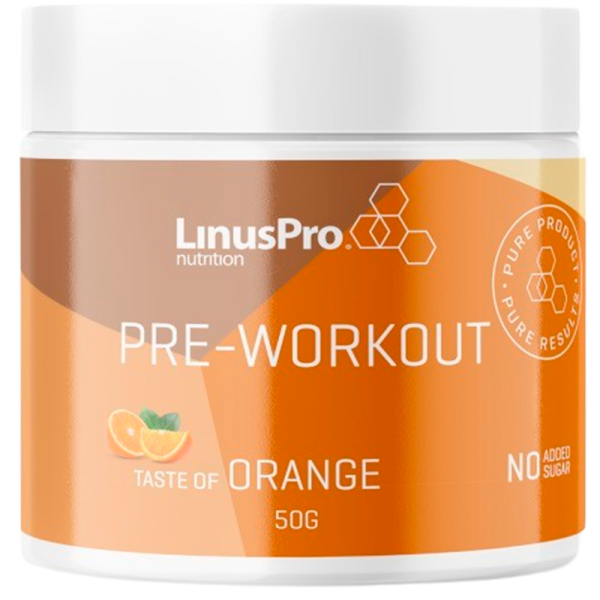 LinusPro Pre-workout Appelsin (50 g)