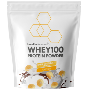 LinusPro Whey100 Banan & Chokolade (500 g)